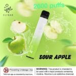 Elf Bar 2600 Puffs Disposable Vape In Uae Vape Shop Dubai Uae 8