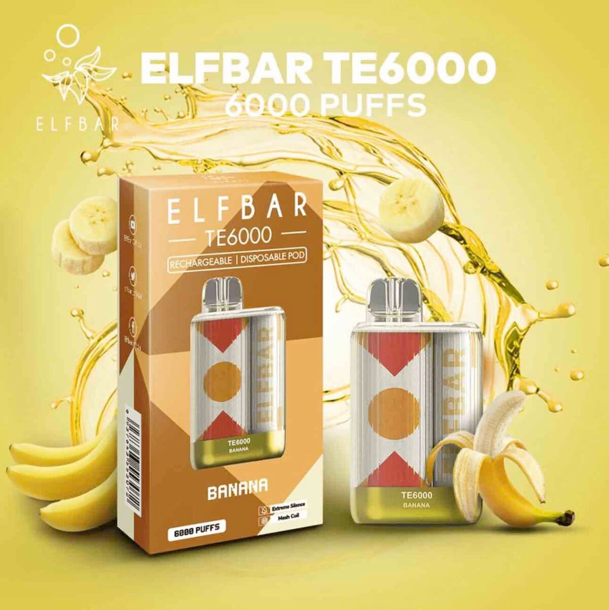 Elfbar Te6000 Puffs Disposable Vape Vape Shop Dubai Uae