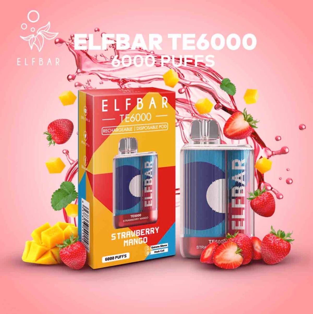 Elfbar Te6000 Puffs Disposable Vape Vape Shop Dubai Uae 7