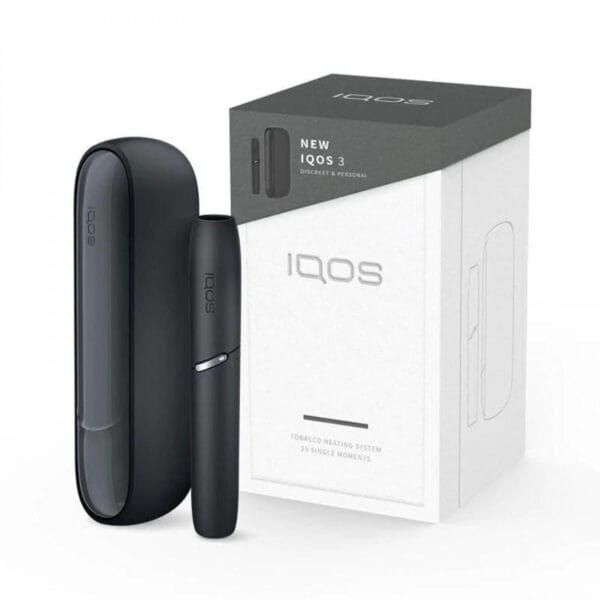 Iqos 3 Duo Velvet Grey Device Black In Dubai Vape Shop Dubai Uae