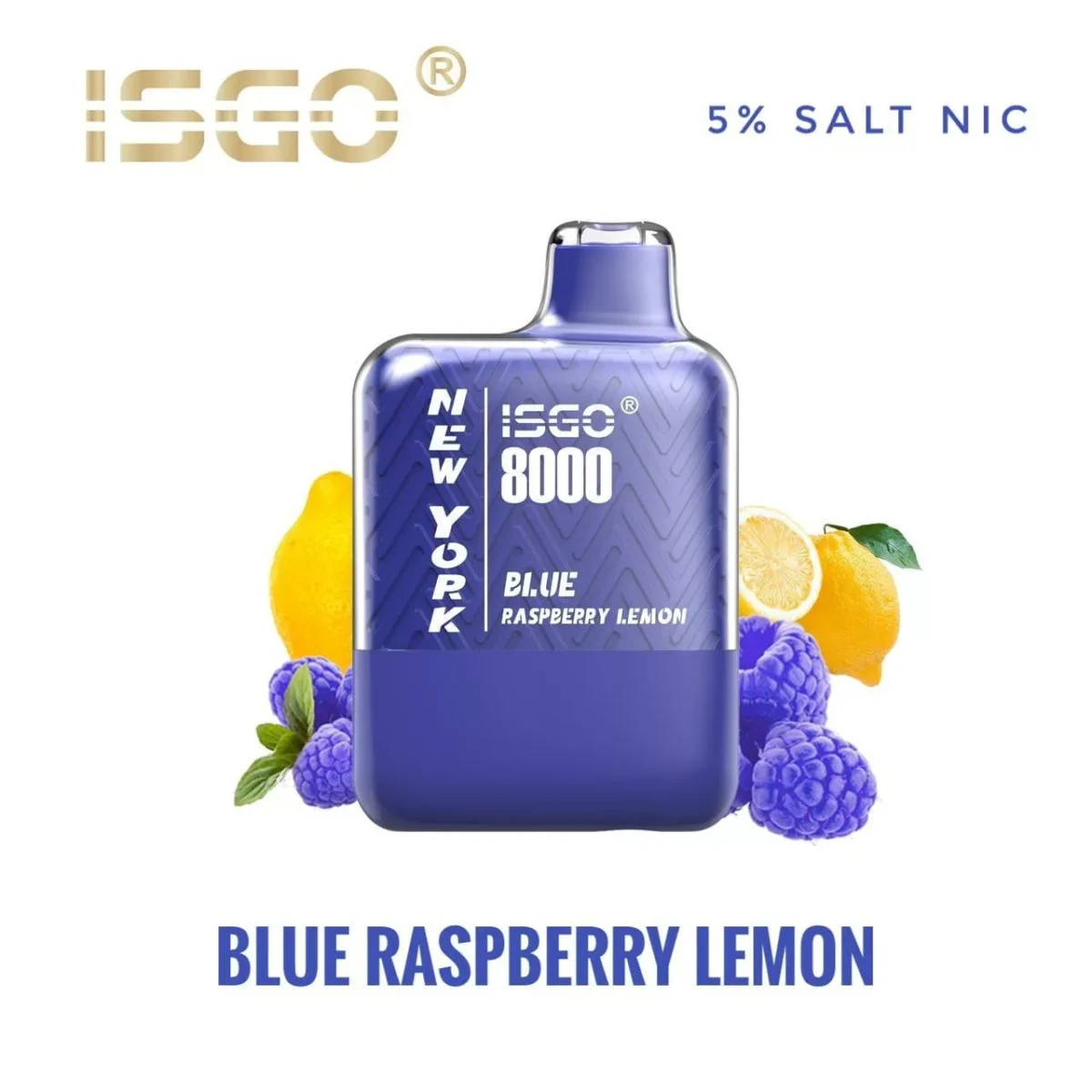 Isgo New York 8000 Puffs Disposable Vape Vape Shop Dubai Uae