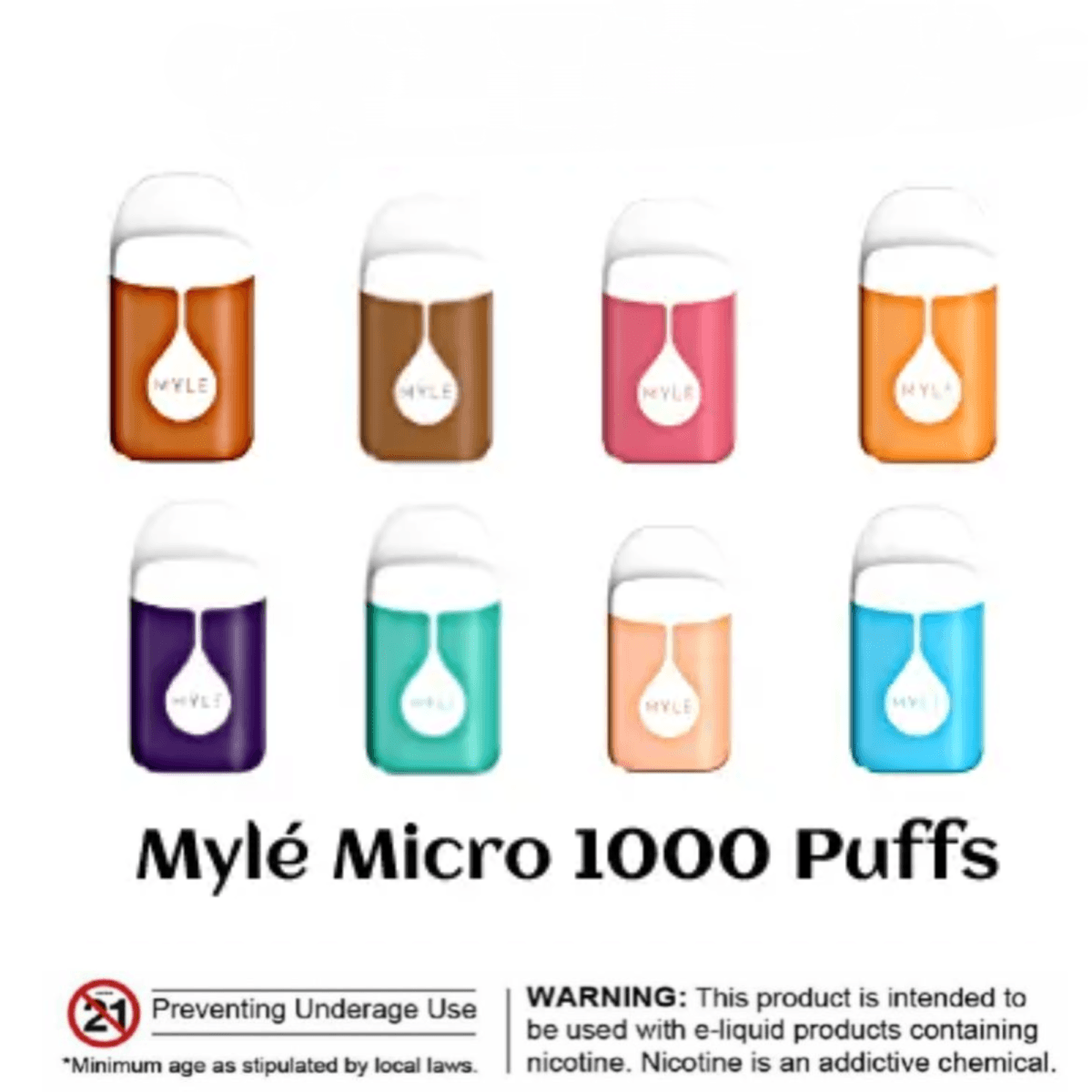 Myle Micro 1000 Disposable Vape Puffs Vape Shop Dubai Uae