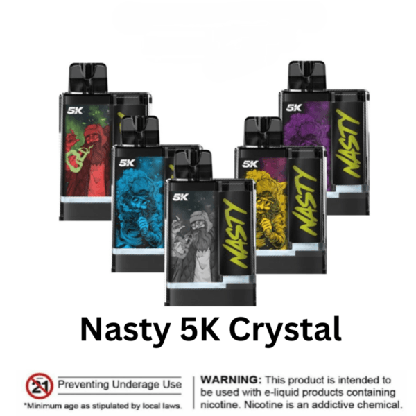 Nasty 5k Crystal Disposable 5000 Vape Vape Shop Dubai Uae