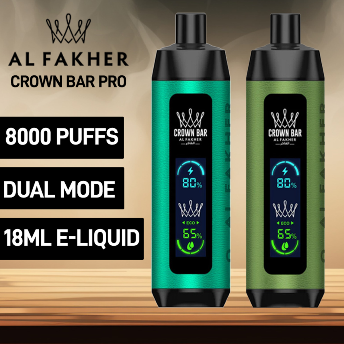 New Al Fakher Mango Ice 8000 Puffs Crown Bar Dtl Disposable Vape Vape Shop Dubai Uae