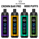 New Al Fakher Mango Ice 8000 Puffs Crown Bar Dtl Disposable Vape Vape Shop Dubai Uae 2