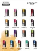 Pod Salt Go 2500 Puffs Disposable Vape Vape Shop Dubai Uae 2