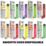 Smooth Disposable 3000 Puffs 2 Nicotine Vape Shop Dubai Uae