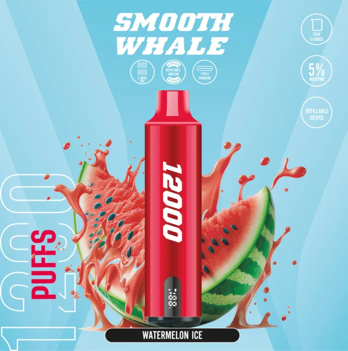 Smooth Whale 12000 Puffs Disposable Vape Vape Shop Dubai Uae 11