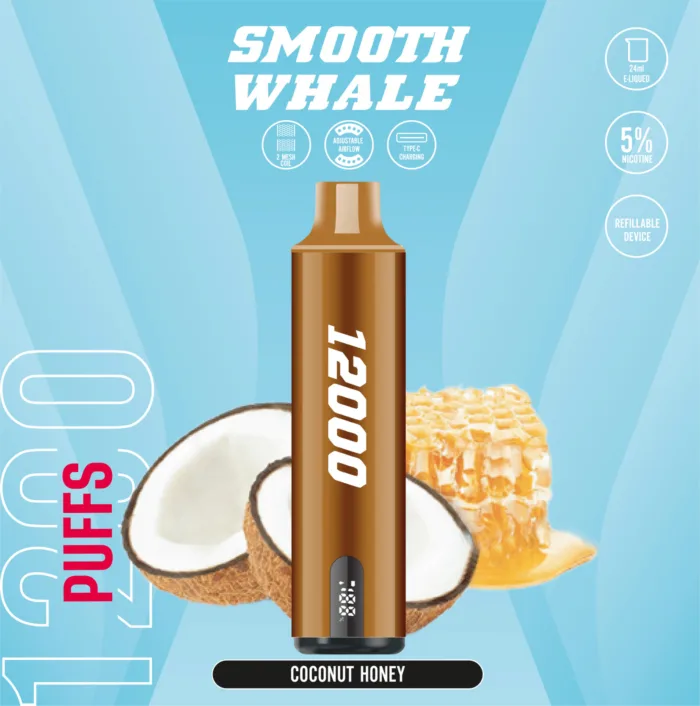 Smooth Whale 12000 Puffs Disposable Vape Vape Shop Dubai Uae 8