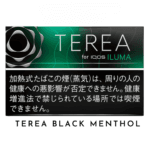 Terea Black Menthol Heets For Iqos Iluma Device Vape Shop Dubai Uae