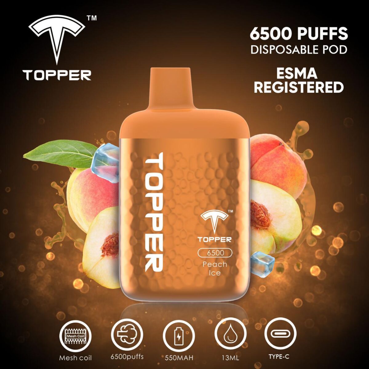 Topper Disposable Vape 6500 Puffs Vape Shop Dubai Uae 7