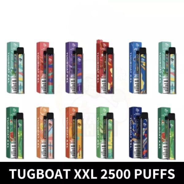 Tugboat Xxl Disposable Vape Pods 2500 Puffs Vape Shop Dubai Uae