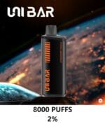 Uni Bar 8000 Puffs Disposable Vape 2 Nicotine Vape Shop Dubai Uae 10