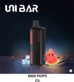 Uni Bar 8000 Puffs Disposable Vape 2 Nicotine Vape Shop Dubai Uae 11