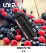 Uni Bar 8000 Puffs Disposable Vape 2 Nicotine Vape Shop Dubai Uae 3