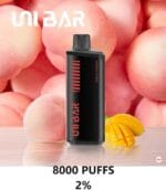 Uni Bar 8000 Puffs Disposable Vape 2 Nicotine Vape Shop Dubai Uae 6