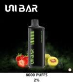 Uni Bar 8000 Puffs Disposable Vape 2 Nicotine Vape Shop Dubai Uae 7