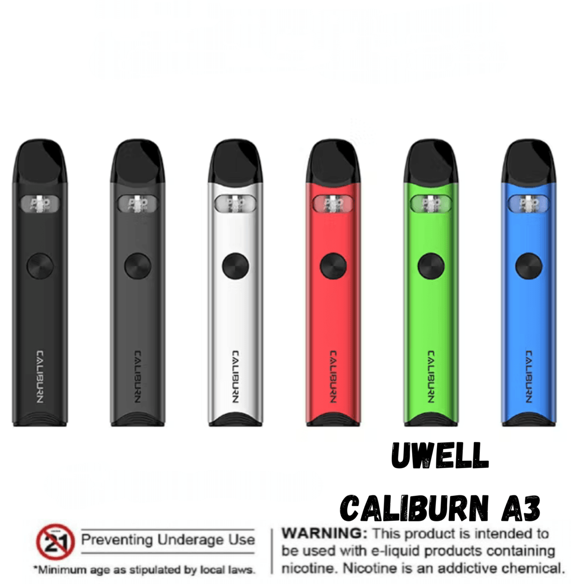 Uwell Caliburn A3 Pod System Device Vape Shop Dubai Uae