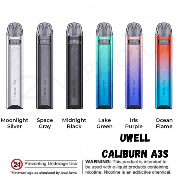 Uwell Caliburn As3 Pod System Vape Kit Vape Shop Dubai Uae