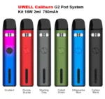 Uwell Caliburn G2 Pod System All Colors In Uae Vape Shop Dubai Uae