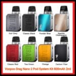 Voopoo Drag Nano 2 Pod System Kit In Uae Vape Shop Dubai Uae