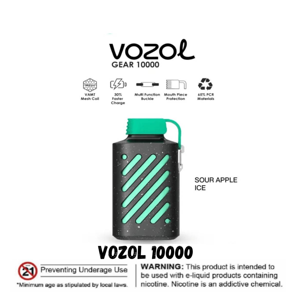 Vozol Gear 10000 Disposable Vape Vape Shop Dubai Uae