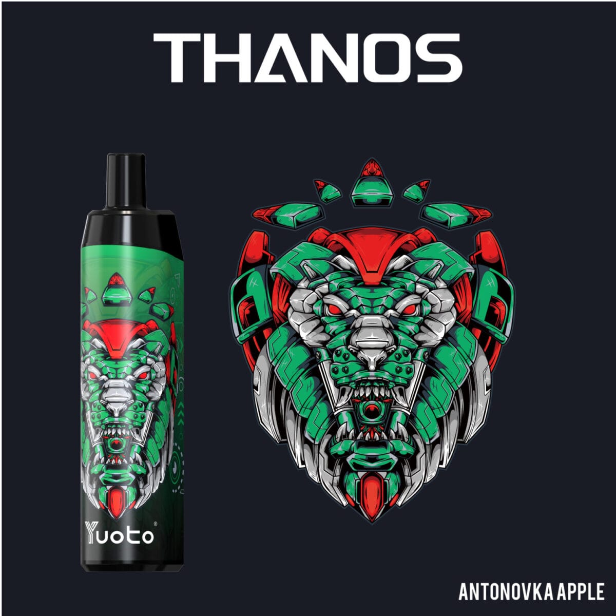 Yuoto Thanos 5000 Puffs Disposable Vape Vape Shop Dubai Uae 11