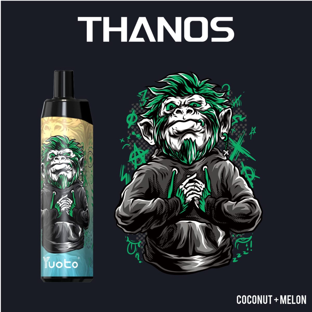 Yuoto Thanos 5000 Puffs Disposable Vape Vape Shop Dubai Uae 8