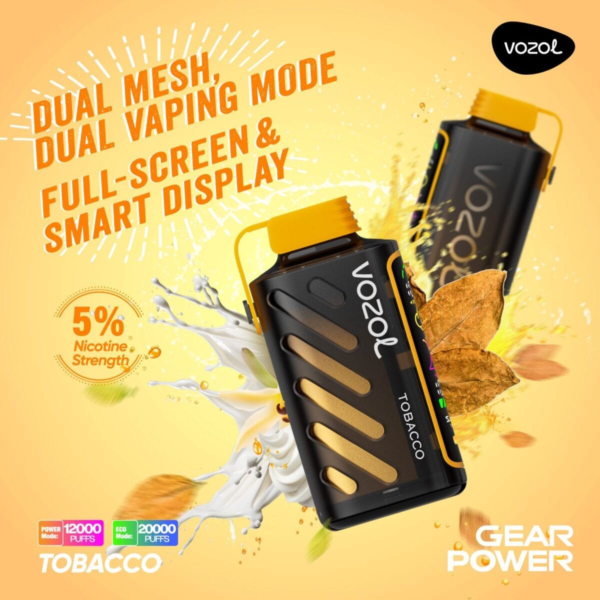 New Vozol Gear Power 20000 Puffs Disposable Vape Vape Shop Dubai Uae 11