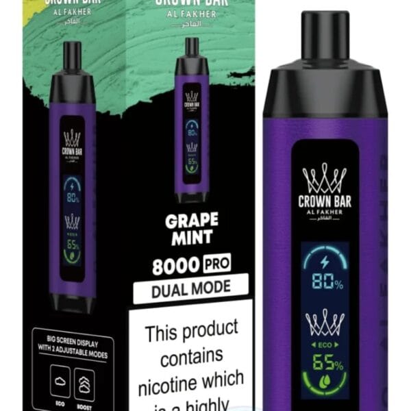 Al Fakher Grape Mint 8000