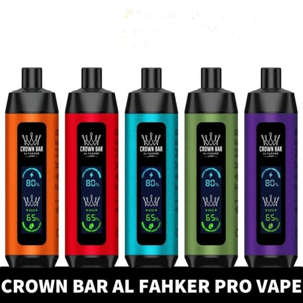 New Al Fakher Pro 8000 Puffs Crown Bar Disposable Vape Vape Shop Dubai Uae