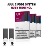 New Juul 2 Ruby Menthol Pods Vape Shop Dubai Uae 2