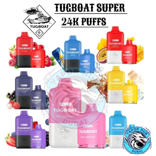 Tugboat Super Kit 24000 Puffs Disposable