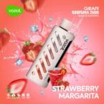 Vozol Gear Shisha strawberry margarity 25000 Puffs Disposable Vape In UAE