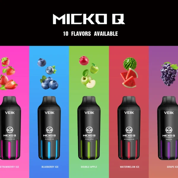 Best Veiik Micko Q 5500 Puffs Disposable Vape Vape Shop Dubai Uae 2