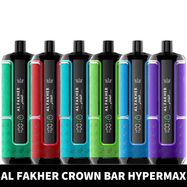 New Al Fakher Crown Bar 15000 Puffs Hypermax Disposable Vape Vape Shop Dubai Uae 10