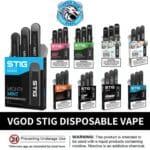 New Vgod Stig Disposable Vape All Flavors Vape Shop Dubai Uae 2