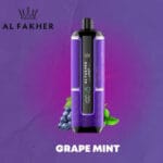 Al Fakher Crown Bar Grape Mint 15000 Puffs