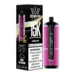 Al Fakher Crown Bar Lush Ice 15000 Puffs Hypermax Disposable Vape