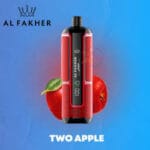 The Al Fakher Crown Bar Two Apple 15000 Puffs Hypermax Vape