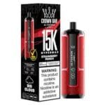 The Al Fakher Crown Bar Strawberry Punch 15000 Puffs Hypermax Disposable Vape