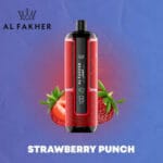 The Al Fakher Crown Bar Strawberry Punch 15000 Puffs Hypermax Disposable Vape1