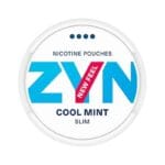 ZYN Nicotine Pouches Cool Mint Slim Made in Sweden In Dubai