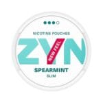 ZYN Nicotine Pouches Spearmint Slim Made in Sweden In Dubai