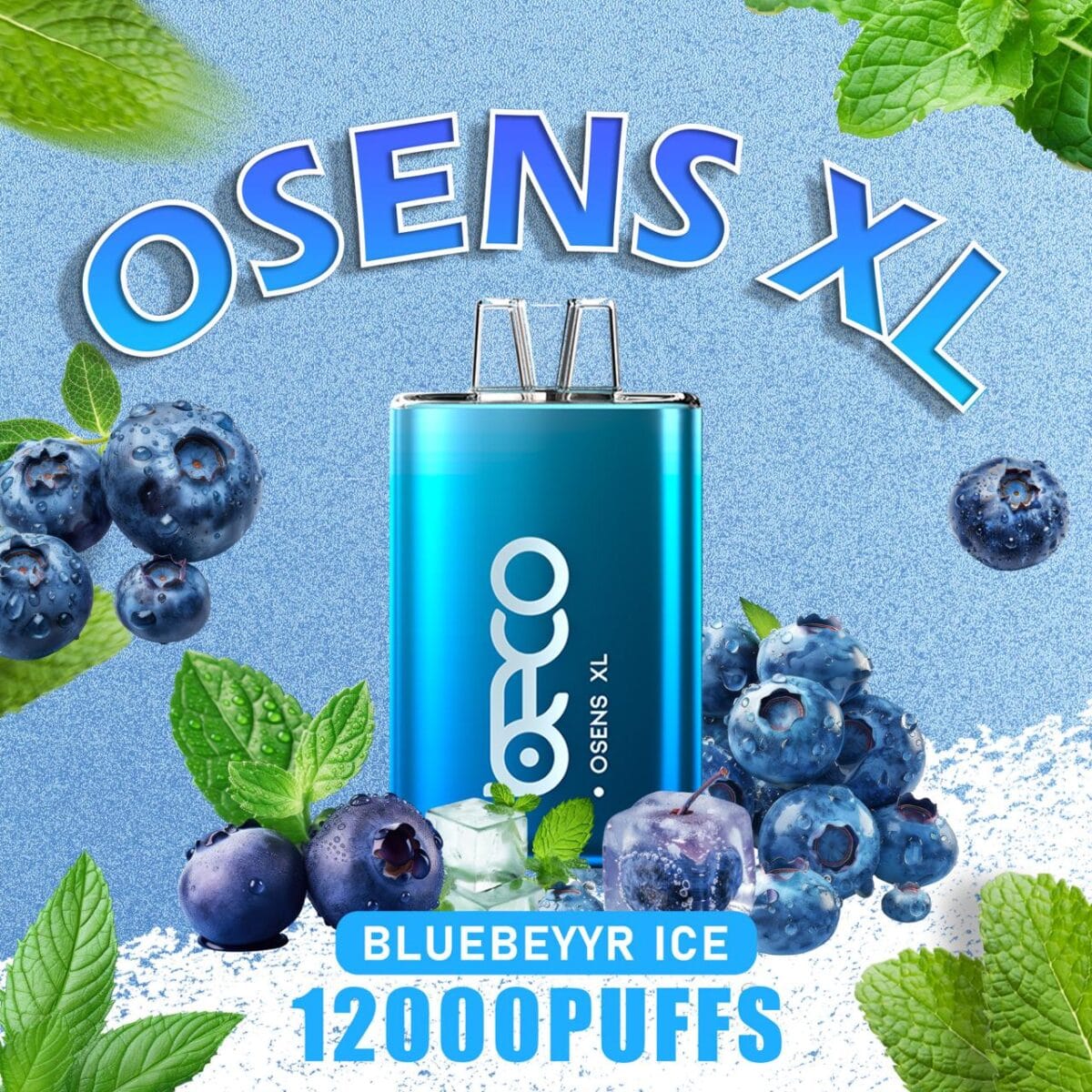 BECO OSENS XL BLUEBERRY ICE 12000 PUFFS IN DUBAI UAE