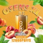 BECO OSENS XL PEACH ICE 12000 PUFFS IN DUBAI UAE