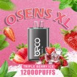 BECO OSENS XL TRIPLE BERRY ICE 12000 PUFFS IN DUBAI UAE