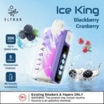 Elf Bar Ice King blackberry cranberry 30000 Puffs Disposable Vape In DUbai UAE