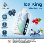 Elf Bar Ice King blue razz ice 30000 Puffs Disposable Vape In DUbai UAE