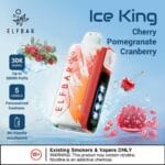 Elf Bar Ice King cherry pomegranate cranberry 30000 Puffs Disposable Vape In DUbai UAE